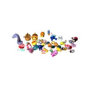 Lot Of Little Girl Toys Littlest Pet Shop Pokémon Tsum Tsum Disney 30+ Figures